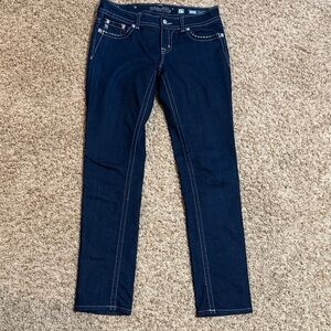 Miss Me Women's Dark Blue Skinny Jeans